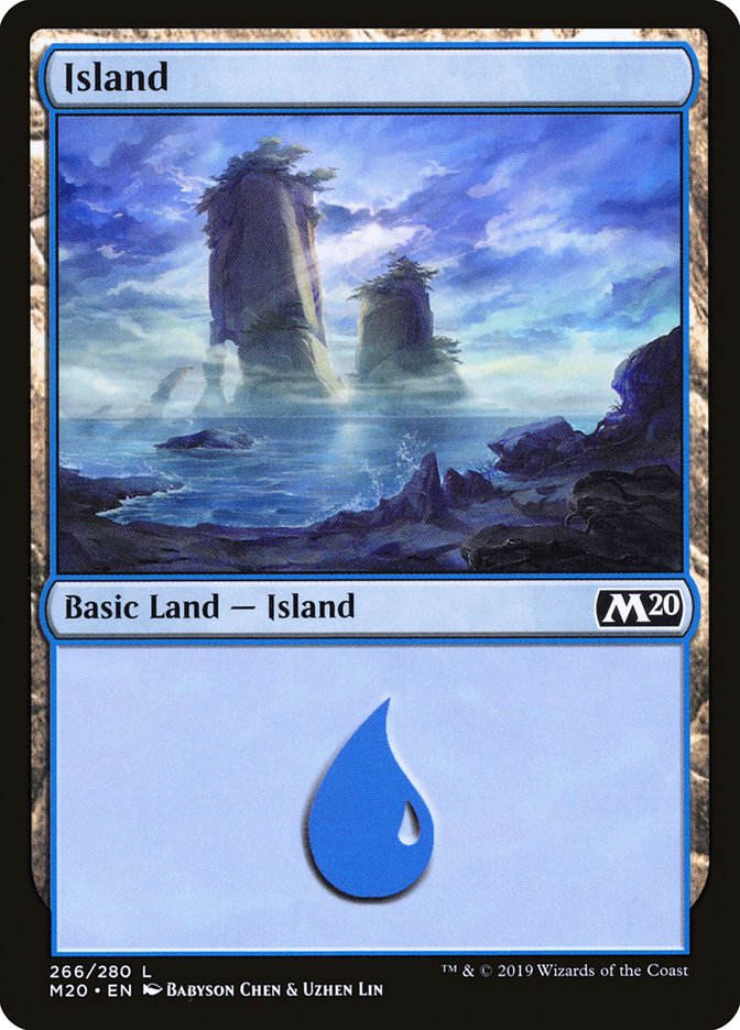 Island (#266) [Core Set 2020] | Good Games North
