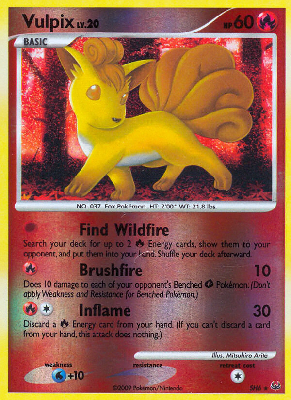 Vulpix (SH6) [Platinum: Base Set] | Good Games North