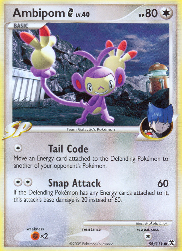 Ambipom G (56/111) [Platinum: Rising Rivals] | Good Games North
