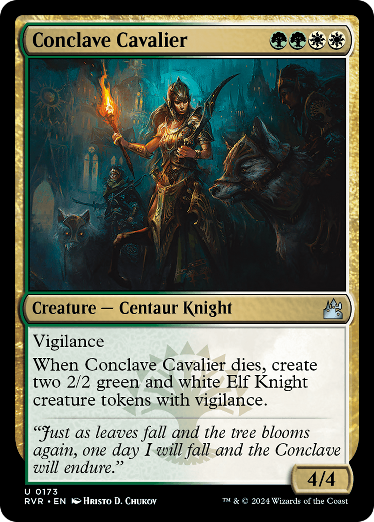 Conclave Cavalier [Ravnica Remastered] | Good Games North