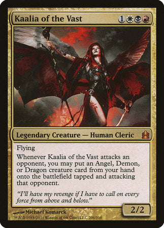 Kaalia of the Vast [Commander 2011] | Good Games North