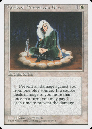 Circle of Protection: Blue [Fourth Edition] | Good Games North