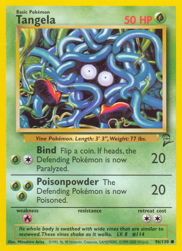 Tangela (96/130) [Base Set 2] | Good Games North