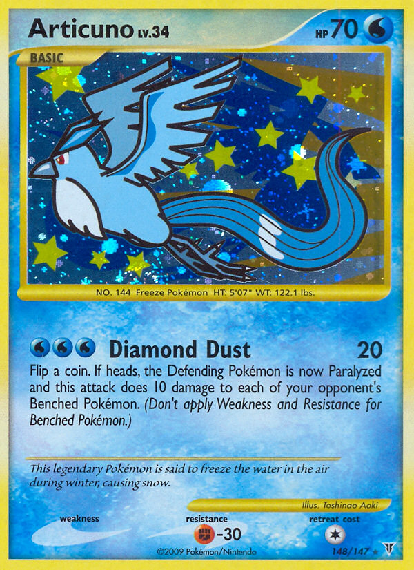 Articuno (148/147) [Platinum: Supreme Victors] | Good Games North