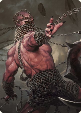 Chain Devil Art Card [Commander Legends: Battle for Baldur's Gate Art Series] | Good Games North