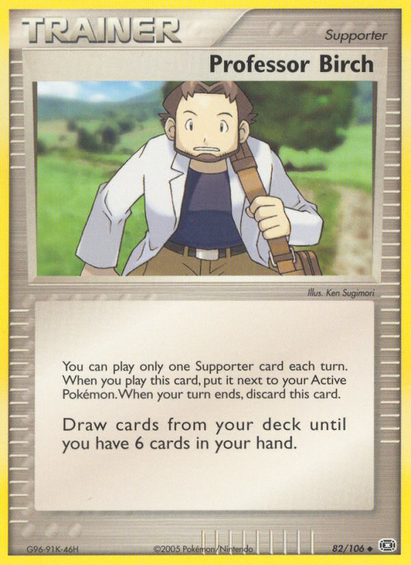 Professor Birch (82/106) [EX: Emerald] | Good Games North