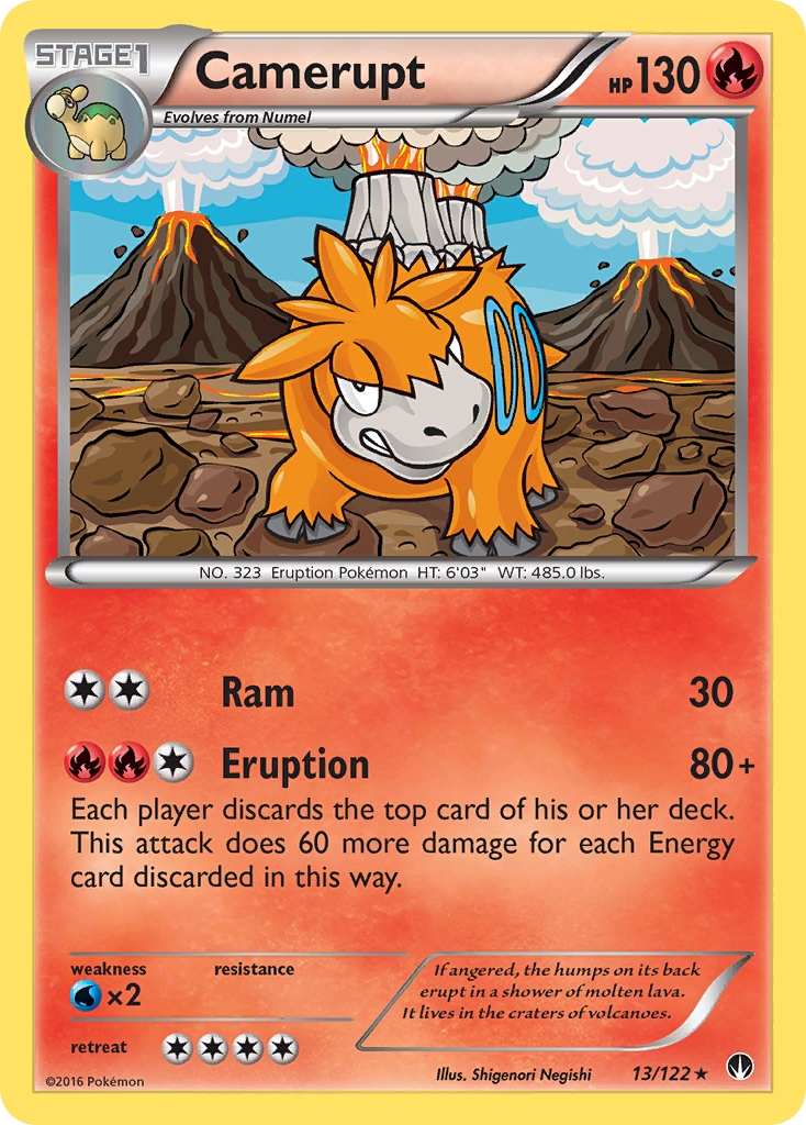Camerupt (13/122) [XY: BREAKpoint] | Good Games North