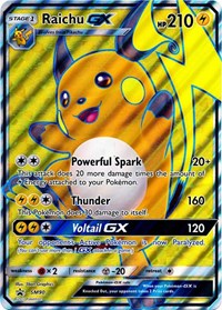 Raichu GX (SM90) (Jumbo Card) [Sun & Moon: Black Star Promos] | Good Games North