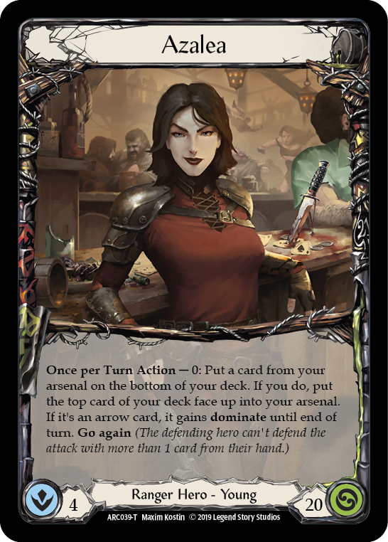 Azalea // Dash, Inventor Extraordinaire [ARC039 // ARC001] (Arcane Rising)  1st Edition Normal | Good Games North