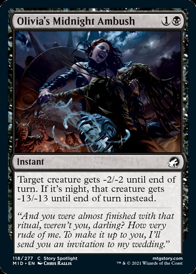 Olivia's Midnight Ambush [Innistrad: Midnight Hunt] | Good Games North