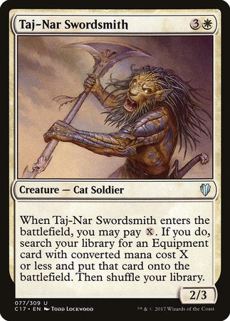 Taj-Nar Swordsmith [Commander 2017] | Good Games North