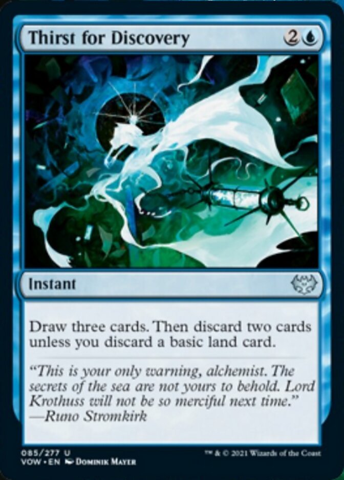 Thirst for Discovery [Innistrad: Crimson Vow] | Good Games North