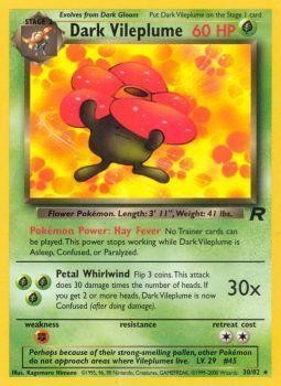 Dark Vileplume (30/82) [Team Rocket Unlimited] | Good Games North