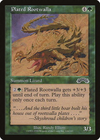 Plated Rootwalla [Exodus] | Good Games North