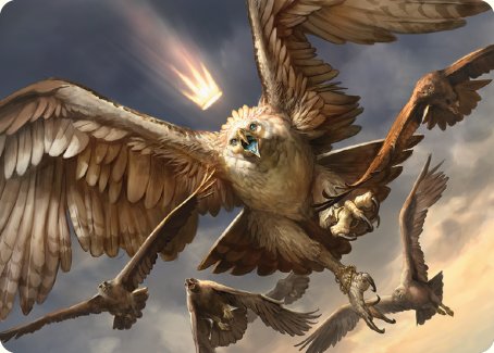 Gwaihir, Greatest of the Eagles Art Card [The Lord of the Rings: Tales of Middle-earth Art Series] | Good Games North