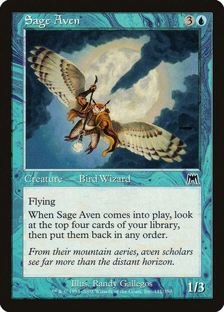 Sage Aven [Onslaught] | Good Games North