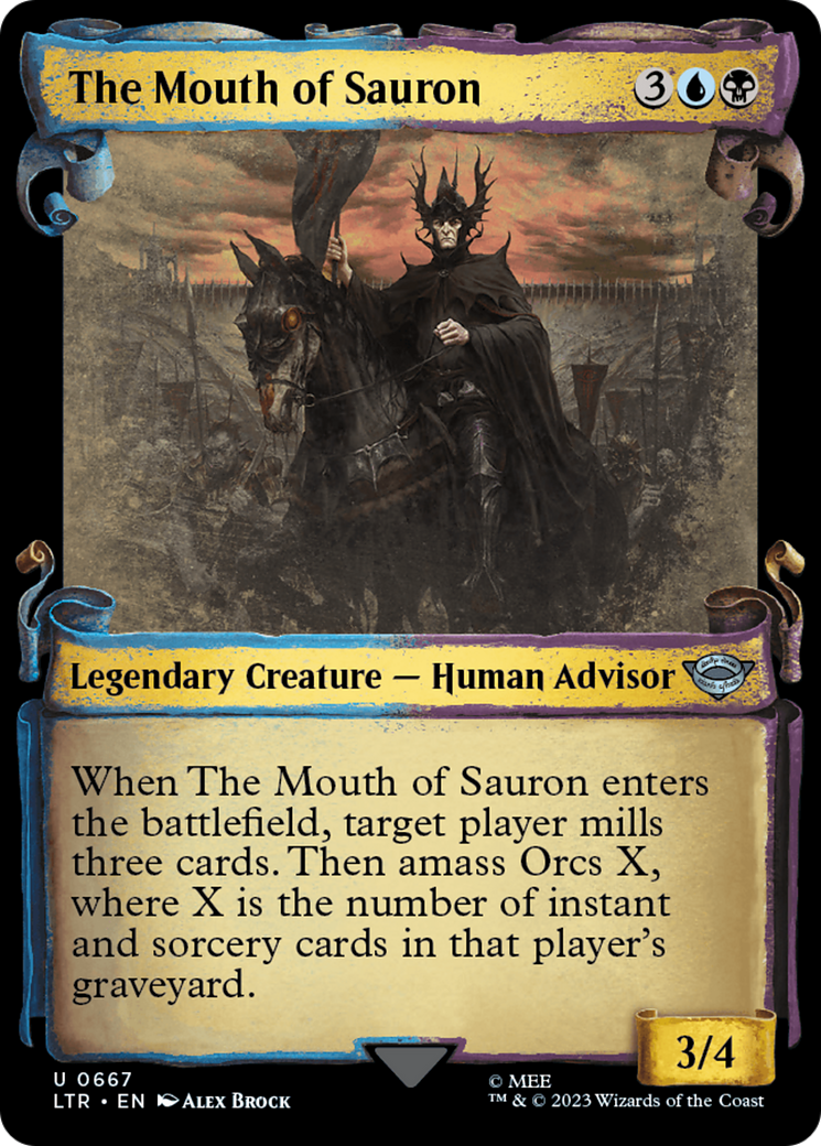 The Mouth of Sauron [The Lord of the Rings: Tales of Middle-Earth Showcase Scrolls] | Good Games North