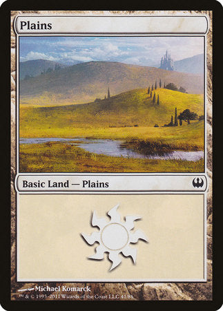 Plains (41) [Duel Decks: Knights vs. Dragons] | Good Games North