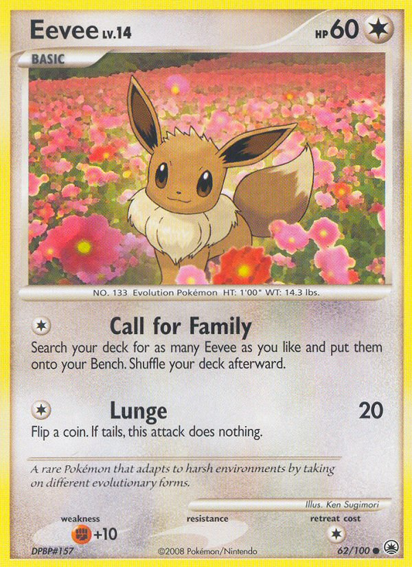 Eevee (62/100) [Diamond & Pearl: Majestic Dawn] | Good Games North