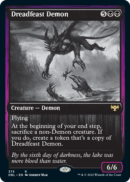 Dreadfeast Demon [Innistrad: Double Feature] | Good Games North