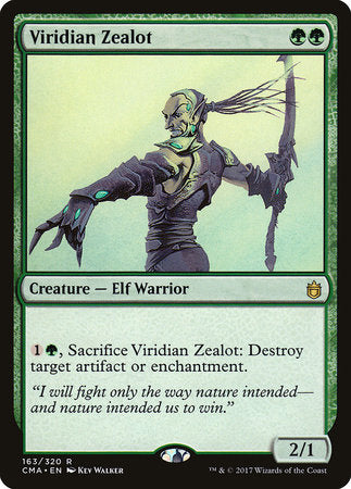 Viridian Zealot [Commander Anthology] | Good Games North
