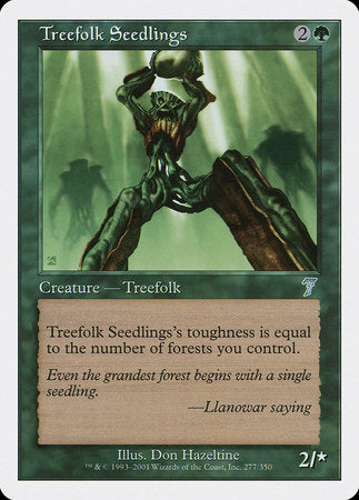 Treefolk Seedlings [Seventh Edition] | Good Games North