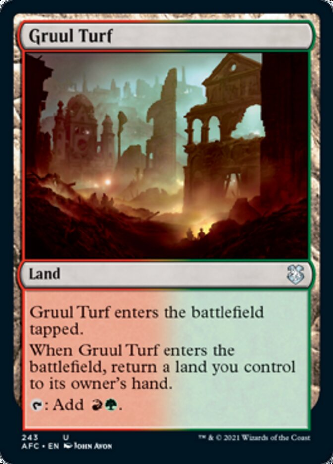 Gruul Turf [Dungeons & Dragons: Adventures in the Forgotten Realms Commander] | Good Games North