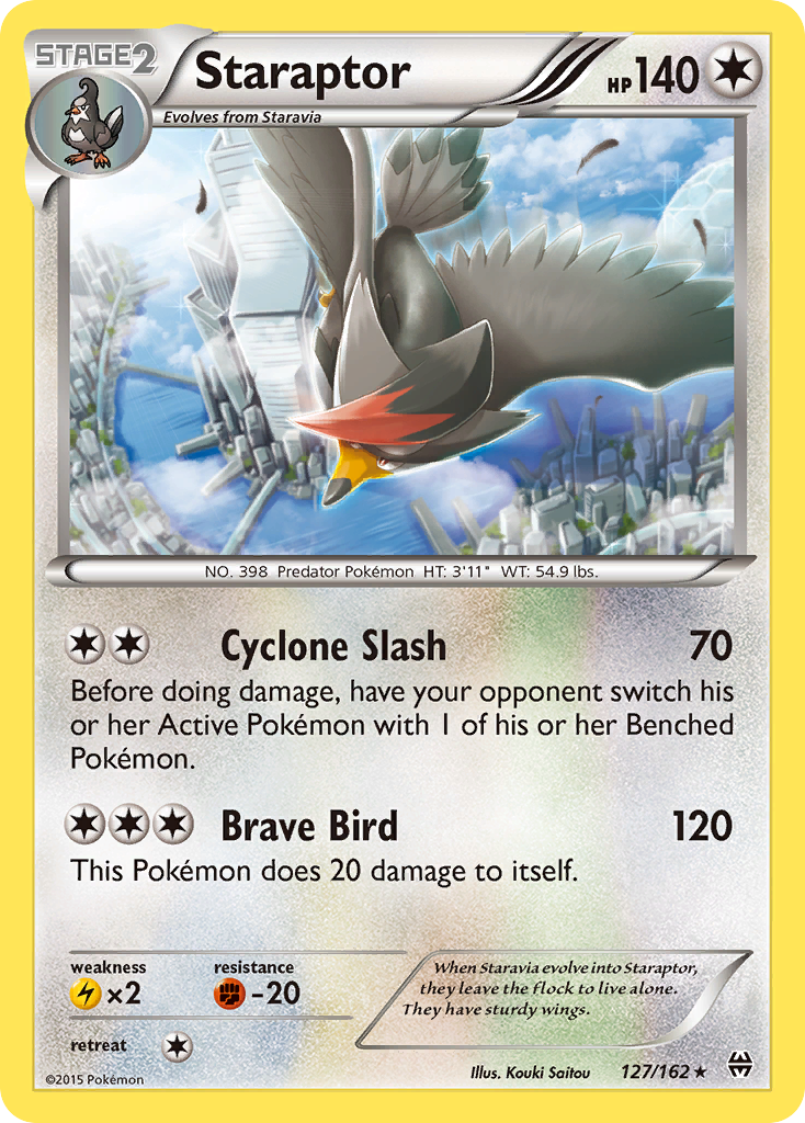 Staraptor (127/162) [XY: BREAKthrough] | Good Games North