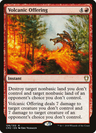 Volcanic Offering [Commander Anthology Volume II] | Good Games North