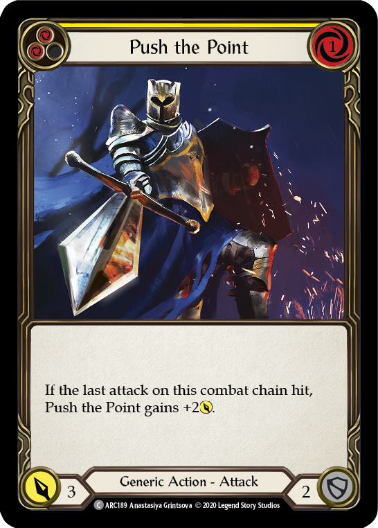 Push the Point (Yellow) [U-ARC189] Unlimited Normal | Good Games North