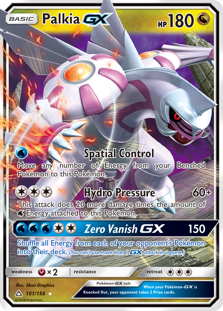 Palkia GX (101/156) [Sun & Moon: Ultra Prism] | Good Games North