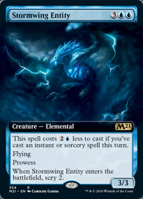 Stormwing Entity (Extended Art) [Core Set 2021] | Good Games North