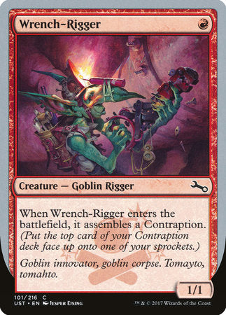 Wrench-Rigger [Unstable] | Good Games North