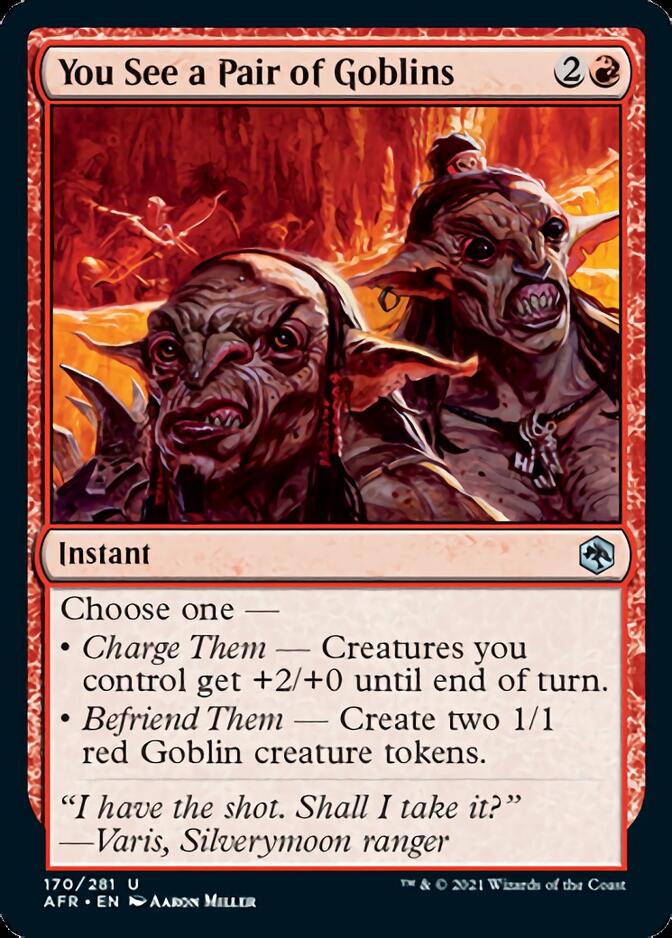 You See a Pair of Goblins [Dungeons & Dragons: Adventures in the Forgotten Realms] | Good Games North