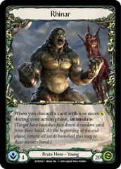 Rhinar // Harmonized Kodachi [WTR002-T // WTR078-T] Alpha Print Normal | Good Games North