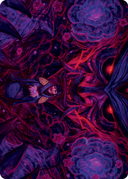 Reckoner Shakedown Art Card [Kamigawa: Neon Dynasty Art Series] | Good Games North