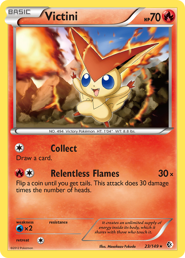 Victini (23/149) [Black & White: Boundaries Crossed] | Good Games North