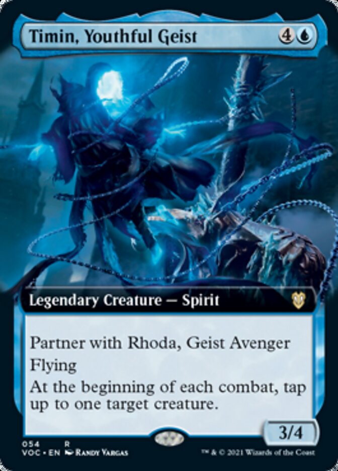 Timin, Youthful Geist (Extended) [Innistrad: Crimson Vow Commander] | Good Games North