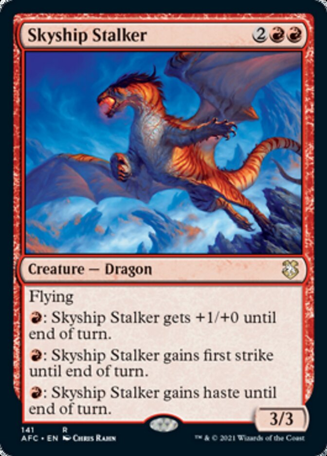 Skyship Stalker [Dungeons & Dragons: Adventures in the Forgotten Realms Commander] | Good Games North