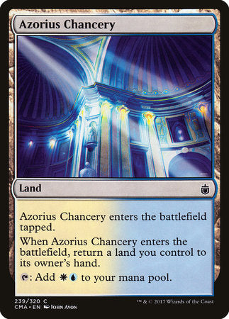 Azorius Chancery [Commander Anthology] | Good Games North