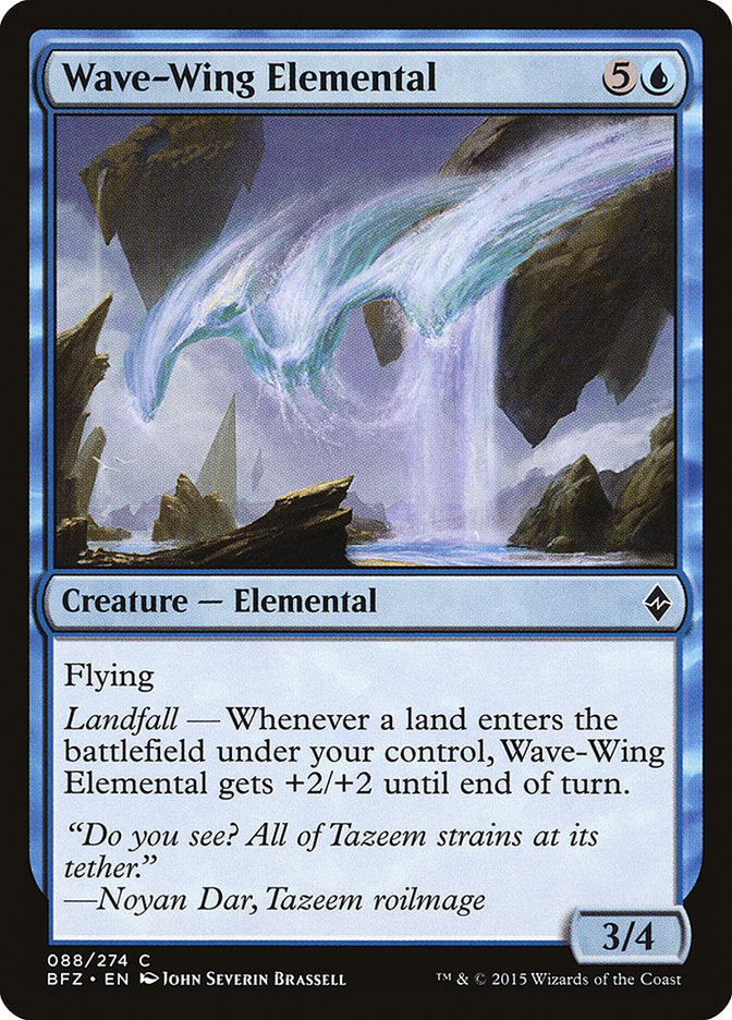 Wave-Wing Elemental [Battle for Zendikar] | Good Games North