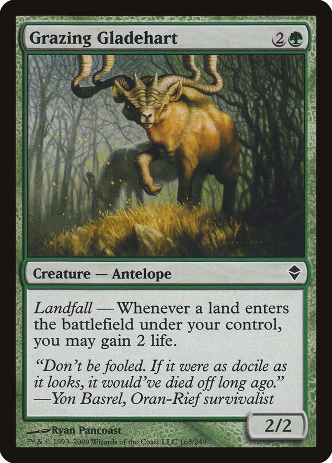 Grazing Gladehart [Zendikar] | Good Games North