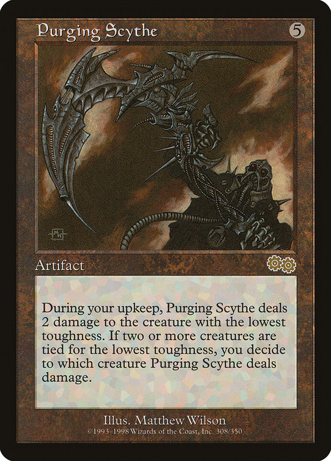 Purging Scythe [Urza's Saga] | Good Games North