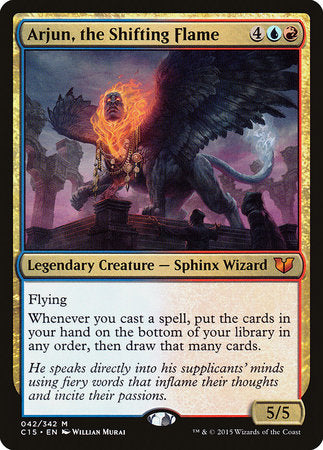 Arjun, the Shifting Flame [Commander 2015] | Good Games North