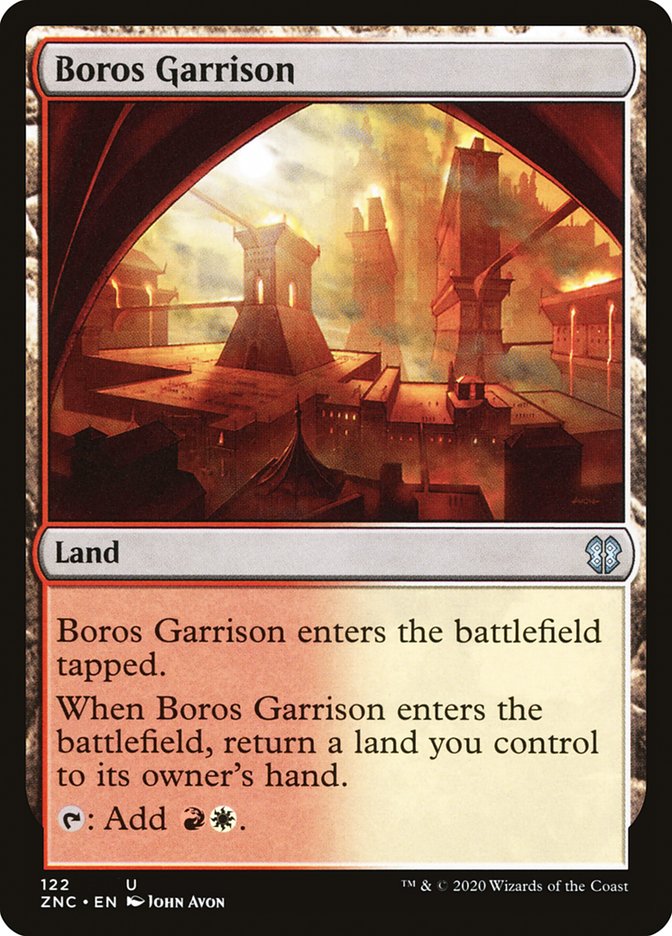 Boros Garrison [Zendikar Rising Commander] | Good Games North