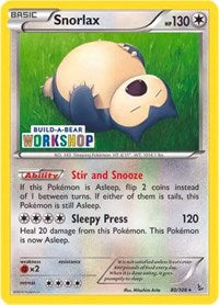 Snorlax (80/106) (Build-a-Bear Workshop Exclusive) [XY: Flashfire] | Good Games North