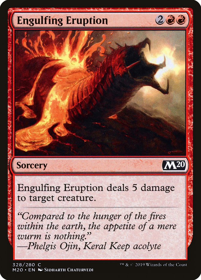 Engulfing Eruption [Core Set 2020] | Good Games North