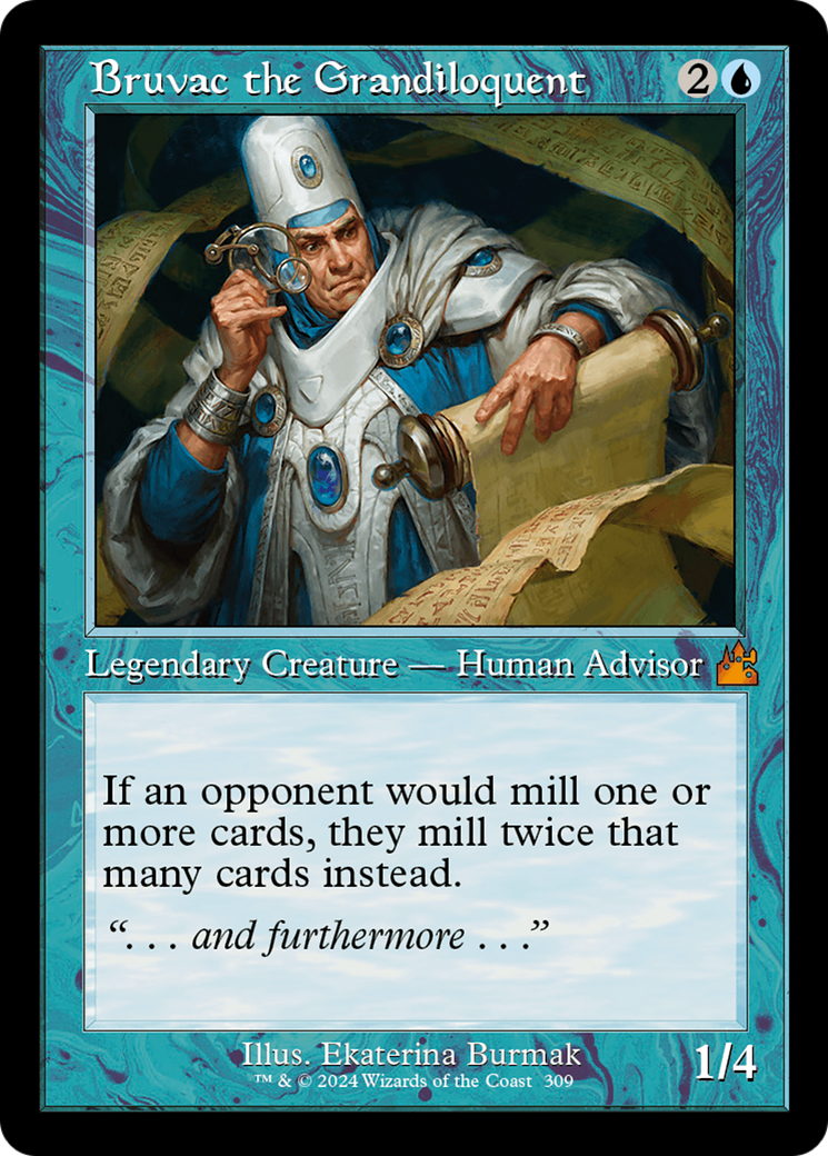 Bruvac the Grandiloquent (Retro Frame) [Ravnica Remastered] | Good Games North