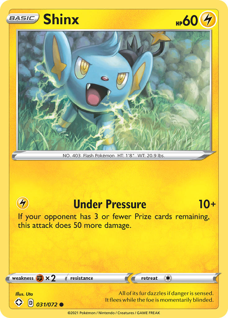 Shinx (031/072) [Sword & Shield: Shining Fates] | Good Games North