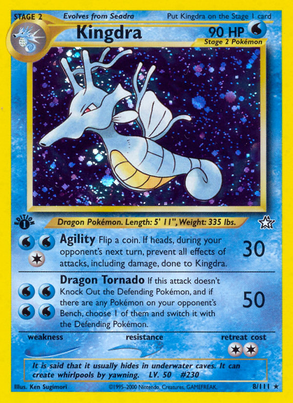 Kingdra (8/111) [Neo Genesis 1st Edition] | Good Games North